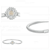 Sterling Silver Plating Fashion Handpiece