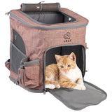 Portable Cat Carrier Bags For Dogs Carrier Bags Puppy Cat Backpack Oxford Cloth Mesh Pet Bag Outdoor Use