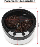 1800W 800g Commerical Electric Coffee Roaster Machine Home Coffee Beans Roaster Coffee Bean Roasting Baking Machine