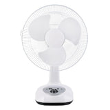 Solar Fan AC/DC Rechargeable Table fan Outdoor Camping Emergency with LED USB Ports Home Office Coog Air Fans Factory Price