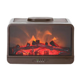 Flame Air Humidifier Home Fragrance Silent Essential Oil Diffuser with Timer