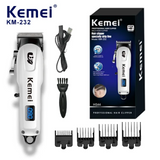 Kemei KM-232 electric hair clipper  KM809A  clippers clippers for men  barbearia profissional acessorios