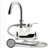 Electric Hot Faucet Kitchen Instant Heating Tap Water Heater with LED