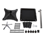 Hair Extension Tool Tray Cart Height Adjust Movable Hairdressing Cart Tool Holders Stand for Hair Salon