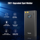 Seesii 80Gear Spot Welder With LCD Screen Nickel Welding Handheld Digital Display hine 7500 Lithium Battery