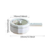 Hot Pot Wok Household Electric Rice Cooker for Steak Dumpg Ramen