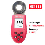 HS1010 Digital Light meter 1-200,000 Luminometer 1 0.1 0.01 Illuminometer /FC Illumination Meter HS1330 HS1332