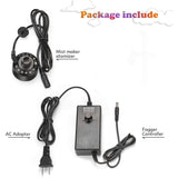 Mist Maker Fogger Water Fountain Pond Fog Atomizer Air Humidifier Haloween hine Black Us Plug