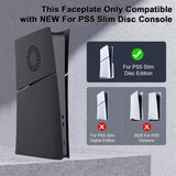 Precise Cover Ps5 Slim Protective Case with Dissipation Design Replacement Shell Game for Ultimate