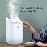 1pc, 111.59oz Colorful Atmosphere Light Humidifier - Large Capacity Cool Mist, Dual Spray Port