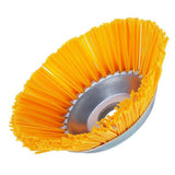 8 Inch Cutter Lawn Mower Universal Grass Trimmer Head Nylon Wire Wheel Rotary Weed Brush for Garden Lawnmower