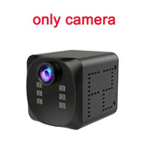 WD19 1080P 160° Wide Angle Camera with Night Vision Motion Detection Video Recorder for Home Security Mini Wifi Cameras