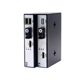 1Pair 1-channel 1080P HDMI+USB KVM over Fibre Extender up to 20KM Mode Single SC HDMI Fiber Optical Transceiver