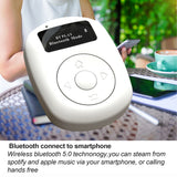 Mini DAB/DAB+ Radio Sport Radio Receiver Support 3.5mm Earphone Bluetooth Handsfree 60 Station with 1"OLED Display