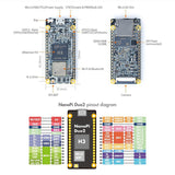 Top-For Nanopi Duo2 Allwinner H3 Quad-Core 512MB DDR3 Wifi Bluetooth Ubuntucore Iot Development Board With OV5640 Camera