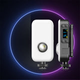 LED Video Light Panel RGB LED Video Light Mini Pocket photography Light Vlog Fill Light for Smartphone DSLR SLR Camera Lamp