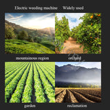 Electric Weeder - Rechargeable Agricultural Micro Tillage Machine. Farmland Weeding, Loose Soil, Ditch Tools