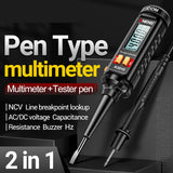 ANENG A3010 4000 Counts Pen-Type Multimeter True-RMS Backlight Multi Meter Digital Auto Range Tester LCD Electrician Tools