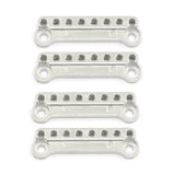 4Pc Metal Adjustable Shock Absorber Bracket Extender Seat For MN D90 MN-90 MN99S RC Car Upgrade Parts Accessories