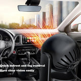 Heater 12V Car Fast Heating Portable Windshield Defroster 360 Degree Rotation for Travel Camping Accessories