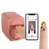 2024 3D Printer - Smart Mobile Nail Printer with App Control. DC 5V/2A for Professional Digital Nails or Home Use. Print Art Printing Equipment