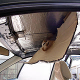 10mm Auto Firewall Insulation Sound Deadener 50*200cm High Quality Heat Shield Mat Useful Car Accessories