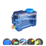 Camping Water   Plastic Water Container Outdoor Water Bucket Easy Use NEW