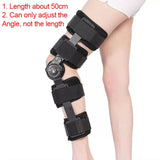 Adjustable Hinged ROM Knee Brace, Post Op Recovery Stabilization, ACL, MCL and PCL Injury, Orthopedic Support Immobilizer