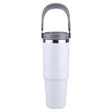 30oz Double-Layer with Handle Portable Water Cup Stainless Steel Vacuum Thermal Insulated Mug for Women Men