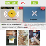 220V Electric Dust-Free Multifunctional Woodworking Sliding Table Saw Wood Cutting hine 2300W 4900 rpm/min