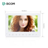 Bcom 2021 hithg quality waterproof smart doorbell wifi video door bell kit set