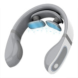Wireless Pulse Pain Relief Electronic 4D Shiatsu Cervical Massager Hard Neck Massage Health Therapy