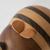 Creative Toothpick Dispenser Wooden Bee Shape Toothpick Holder Birthday Gift For Friends Home Decor And Dining Room Decoration