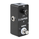 Kokko Flp-2D Electric Guitar Pedal Loop Pedal Electric Pedals Compressor Footswitch 5 Minutes Recording Unlimited Overdubs