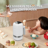 Household Small Multifunctional 300ML DIY Ice Cream and Yogurt Machine