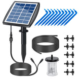 Advanced Solar Powered Automatic Drip Irrigation Kit - Self Watering with Sensor Timer for a Hassle-Free Garden