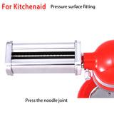 Attachment for Stand Mixer,Pasta Maker hine, Pasta Roller, Angel Hair and Fettuccine Cutter, Kitchen