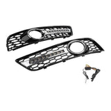 1 Pair of LED Daytime Running Lights Fog Light Frame Grille for A3 S3 RS3 Sports 07-12 Modification JN