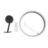 Flush Mount Ceiling Light with Remote Control APP Modern Round Dimmable Eye Caring LED Ceiling Light Fixture for Kitchen