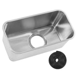 RV Sink,RV Sink Square 390x190x185mm Kitchen Basin Sink Flush Mounted Camper Sink Expertly Crafted