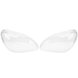 1Pair Headlamp Lens Cover Transparent Left Right Front Headlight Lens Cover Replacement for Benz W220 S600 S500 S350
