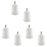 6 Pcs 600Ml Plastic Hvlp Paint Cup Pot for Sata Sprayer Cup Connector Jet Paint Sprayer