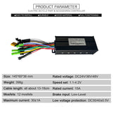 Electric Bicycle 24V 36V 48V 30A 3 Model Sinewave Controller S866 LCD Display for 350W 500W 750W 1000W Ebike