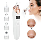 4 IN 1 Electric Facial Blackhead Remover Vacuum Pore Cleaner Acne Cleanser Black Spots Removal Face Nose Deep Cleaning tools