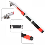 Sets Rod Reel Combo Full Kit with 2PCS 2.1m Telescc Rods Spinning Reels Ultralight Fishing Accessory