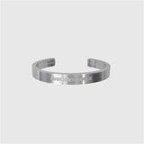 Industrial Feeling Bracelet With Steel Stamping Function