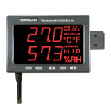 Tenmars TM-185 USB Interface Temperature Humidity Data Logger with Large LED Display