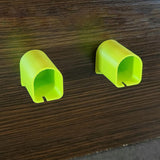 12 PCS 18V Cordless Tool & Battery Mounts Hangers Holders Brackets Yellow-Green Plastic For Ryobi