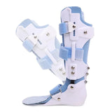 Adjustable Children Foot Support-Ankle Brace Foot-Drop Corrector-Ankle Joint Varus Valgus Calf Fracture Fixer Removable