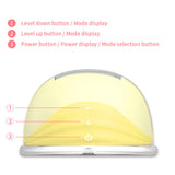 Invisible Wearable Portable Silent Hands Free Electric Breast Pump Puller Comfort Milk Collector BPA-free